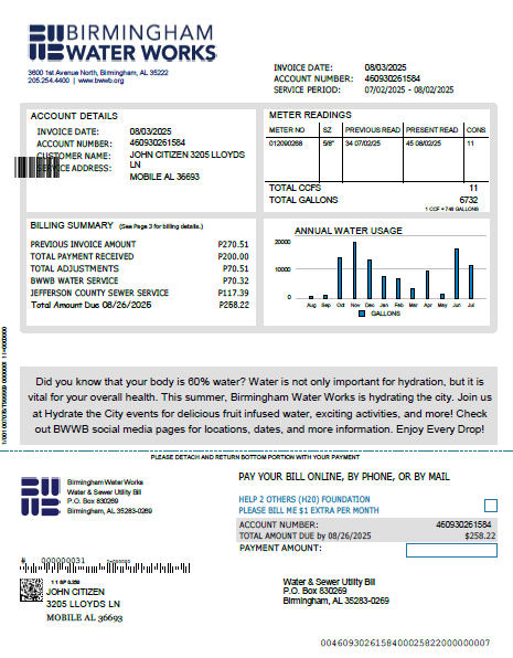 Minol USA business utility bill 